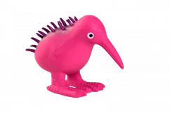 Latexová pískací hračka Kiwi M růžová
