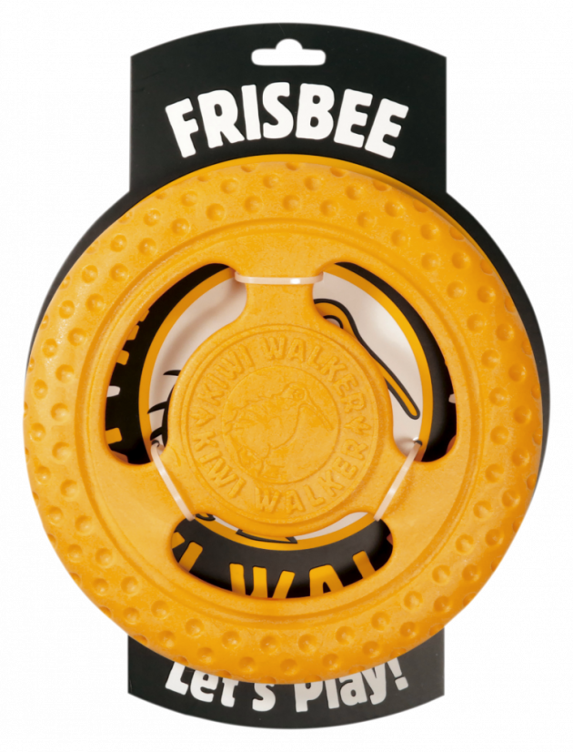 Plovací frisbee z TPR pěny MAXI  oranžová 21,5 cm
