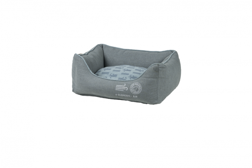 Pelíšek z recyklovaných materiálů 4ELEMENTS - S - Světle modrá - Air