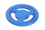 Plovací frisbee z TPR pěny MINI modrá 16,5 cm