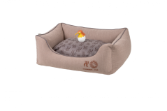 Pelíšek z recyklovaných materiálů 4ELEMENTS - M - Cihlová - Fire