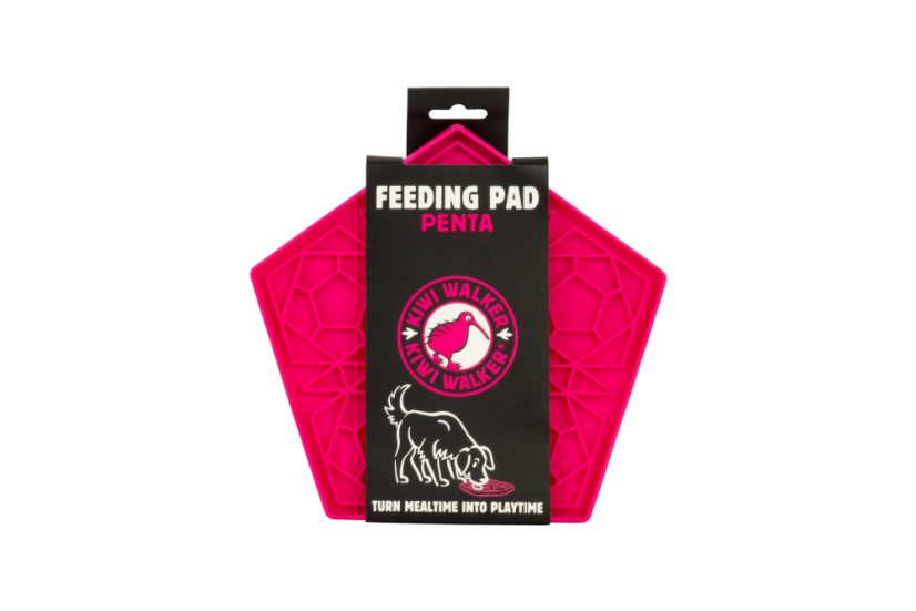 Lízací podložka – PENTA – Růžová