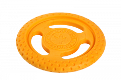 Plovací frisbee z TPR pěny MINI oranžová 16,5 cm