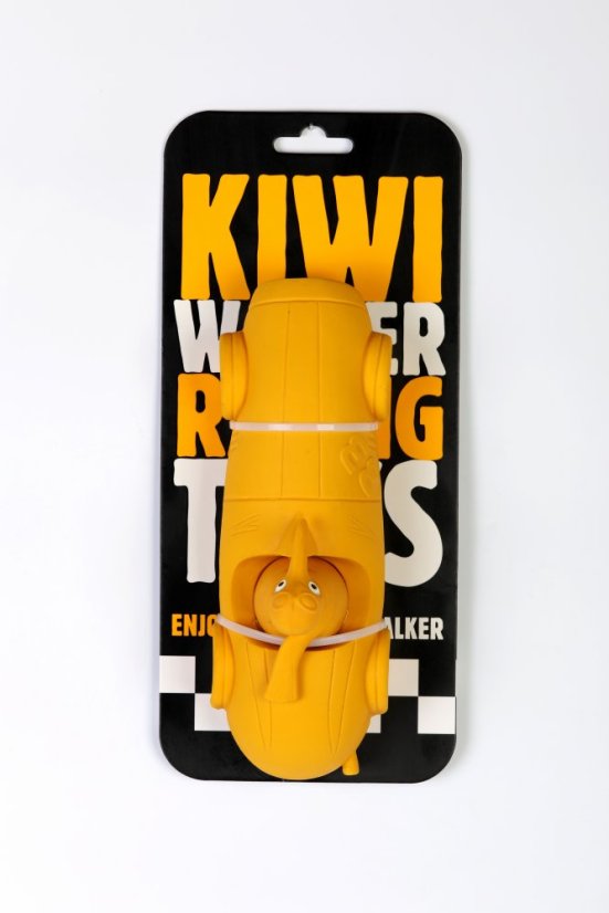 Latexová pískací hračka Cigar oranžová