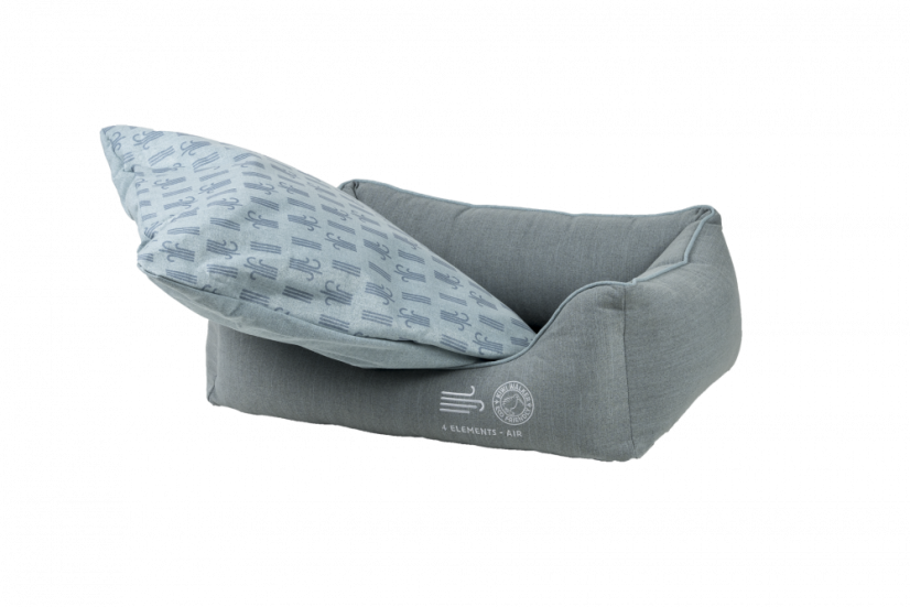 Pelíšek z recyklovaných materiálů 4ELEMENTS - L - Světle modrá - Air