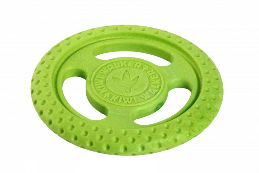 Plovací frisbee z TPR pěny MINI zelená 16,5 cm