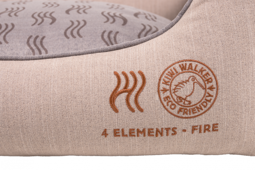 Pelíšek z recyklovaných materiálů 4ELEMENTS - XL - Cihlová - Fire