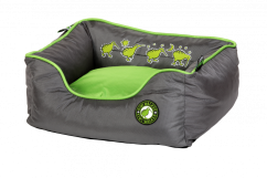 Pelech z ortopedické pěny - S - Zelená/Šedá